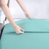 imageUtopia Bedding Flat Sheet  1 Pack Queen White  Soft Brushed Microfiber Fabric  Shrinkage ampamp Fade Resistant Top Sheet  Easy Care Bed SheetSpa Blue