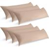 imageUtopia Bedding Full Body Pillow for Adults White 20 x 54 Inch Long Pillow Insert for Sleeping Ideal for Side SleepersBeige