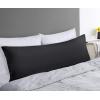 imageUtopia Bedding Full Body Pillow for Adults White 20 x 54 Inch Long Pillow Insert for Sleeping Ideal for Side SleepersBlack