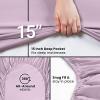 imageUtopia Bedding Twin Fitted Sheets  Bulk Pack of 6 Bottom Sheets  Soft Brushed Microfiber  Deep Pockets  Shrinkage ampamp Fade Resistant  Easy Care WhiteLavender