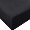 imageUtopia Bedding Twin Fitted Sheets  Bulk Pack of 6 Bottom Sheets  Soft Brushed Microfiber  Deep Pockets  Shrinkage ampamp Fade Resistant  Easy Care WhiteBlack