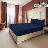 imageUtopia Bedding Twin Fitted Sheets  Bulk Pack of 6 Bottom Sheets  Soft Brushed Microfiber  Deep Pockets  Shrinkage ampamp Fade Resistant  Easy Care WhiteNavy