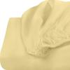 imageUtopia Bedding Twin Fitted Sheets  Bulk Pack of 6 Bottom Sheets  Soft Brushed Microfiber  Deep Pockets  Shrinkage ampamp Fade Resistant  Easy Care WhiteYellow