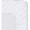 imageUtopia Bedding Twin Fitted Sheets  Bulk Pack of 6 Bottom Sheets  Soft Brushed Microfiber  Deep Pockets  Shrinkage ampamp Fade Resistant  Easy Care WhiteWhite