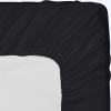 imageUtopia Bedding Twin Fitted Sheets  Bulk Pack of 6 Bottom Sheets  Soft Brushed Microfiber  Deep Pockets  Shrinkage ampamp Fade Resistant  Easy Care WhiteBlack