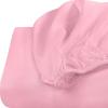 imageUtopia Bedding Twin Fitted Sheets  Bulk Pack of 6 Bottom Sheets  Soft Brushed Microfiber  Deep Pockets  Shrinkage ampamp Fade Resistant  Easy Care WhitePink
