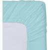 imageUtopia Bedding Twin Fitted Sheets  Bulk Pack of 6 Bottom Sheets  Soft Brushed Microfiber  Deep Pockets  Shrinkage ampamp Fade Resistant  Easy Care WhiteSpa Blue