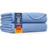 imageUtopia Bedding Washable Underpads 34quot x 36quot Pack of 4 Waterproof Reusable Heavy Absorbency Incontinence Bed Pads for Adults Kids Elderly and Pets Bedwetting Pads for Sofa and Couch BlueBlue