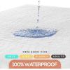 imageUtopia Bedding Washable Underpads 34quot x 36quot Pack of 4 Waterproof Reusable Heavy Absorbency Incontinence Bed Pads for Adults Kids Elderly and Pets Bedwetting Pads for Sofa and Couch BlueWhite