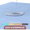 imageUtopia Bedding Washable Underpads 34quot x 36quot Pack of 4 Waterproof Reusable Heavy Absorbency Incontinence Bed Pads for Adults Kids Elderly and Pets Bedwetting Pads for Sofa and Couch BlueBlue