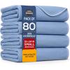 imageUtopia Bedding Washable Underpads 34quot x 36quot Pack of 4 Waterproof Reusable Heavy Absorbency Incontinence Bed Pads for Adults Kids Elderly and Pets Bedwetting Pads for Sofa and Couch BlueBlue