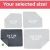 imageUtopia Bedding Washable Underpads 34quot x 36quot Pack of 4 Waterproof Reusable Heavy Absorbency Incontinence Bed Pads for Adults Kids Elderly and Pets Bedwetting Pads for Sofa and Couch BlueGray