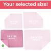 imageUtopia Bedding Washable Underpads 34quot x 36quot Pack of 4 Waterproof Reusable Heavy Absorbency Incontinence Bed Pads for Adults Kids Elderly and Pets Bedwetting Pads for Sofa and Couch BluePink