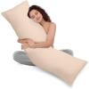 imageUtopia Bedding Full Body Pillow for Adults White 20 x 54 Inch Long Pillow Insert for Sleeping Ideal for Side SleepersBeige