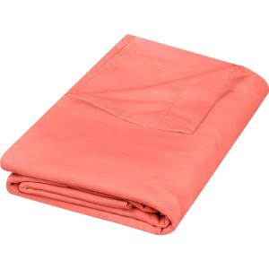 imageUtopia Bedding Flat Sheet  1 Pack Queen White  Soft Brushed Microfiber Fabric  Shrinkage ampamp Fade Resistant Top Sheet  Easy Care Bed SheetCoral