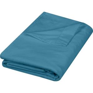 imageUtopia Bedding Flat Sheet  1 Pack Queen White  Soft Brushed Microfiber Fabric  Shrinkage ampamp Fade Resistant Top Sheet  Easy Care Bed SheetDenim Blue