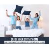 imageUtopia Bedding Bed Pillows for Sleeping European Size 1150 Grams Filled Hotel Quality Cooling Pillows for Side Back or Stomach Sleepers White Set of 8Navy