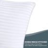 imageUtopia Bedding Bed Pillows for Sleeping European Size 1150 Grams Filled Hotel Quality Cooling Pillows for Side Back or Stomach Sleepers White Set of 8White