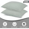 imageUtopia Bedding Bed Pillows for Sleeping European Size 1150 Grams Filled Hotel Quality Cooling Pillows for Side Back or Stomach Sleepers White Set of 8Light Grey