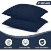 imageUtopia Bedding Bed Pillows for Sleeping European Size 1150 Grams Filled Hotel Quality Cooling Pillows for Side Back or Stomach Sleepers White Set of 8Navy