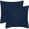 imageUtopia Bedding Bed Pillows for Sleeping European Size 1150 Grams Filled Hotel Quality Cooling Pillows for Side Back or Stomach Sleepers White Set of 8Navy