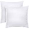 imageUtopia Bedding Bed Pillows for Sleeping European Size 1150 Grams Filled Hotel Quality Cooling Pillows for Side Back or Stomach Sleepers White Set of 8White
