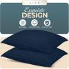 imageUtopia Bedding Bed Pillows for Sleeping European Size 1150 Grams Filled Hotel Quality Cooling Pillows for Side Back or Stomach Sleepers White Set of 8Navy