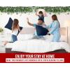 imageUtopia Bedding Bed Pillows for Sleeping European Size 1150 Grams Filled Hotel Quality Cooling Pillows for Side Back or Stomach Sleepers White Set of 8Navy