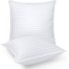 imageUtopia Bedding Bed Pillows for Sleeping European Size 1150 Grams Filled Hotel Quality Cooling Pillows for Side Back or Stomach Sleepers White Set of 8White