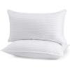 imageUtopia Bedding Bed Pillows for Sleeping European Size 1150 Grams Filled Hotel Quality Cooling Pillows for Side Back or Stomach Sleepers White Set of 8White
