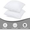 imageUtopia Bedding Bed Pillows for Sleeping European Size 1150 Grams Filled Hotel Quality Cooling Pillows for Side Back or Stomach Sleepers White Set of 8White