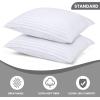 imageUtopia Bedding Bed Pillows for Sleeping European Size 1150 Grams Filled Hotel Quality Cooling Pillows for Side Back or Stomach Sleepers White Set of 8White