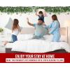 imageUtopia Bedding Bed Pillows for Sleeping European Size 1150 Grams Filled Hotel Quality Cooling Pillows for Side Back or Stomach Sleepers White Set of 8Light Grey