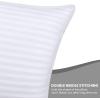 imageUtopia Bedding Bed Pillows for Sleeping European Size 1150 Grams Filled Hotel Quality Cooling Pillows for Side Back or Stomach Sleepers White Set of 8White