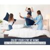 imageUtopia Bedding Bed Pillows for Sleeping European Size 1150 Grams Filled Hotel Quality Cooling Pillows for Side Back or Stomach Sleepers White Set of 8Navy