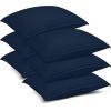 imageUtopia Bedding Bed Pillows for Sleeping European Size 1150 Grams Filled Hotel Quality Cooling Pillows for Side Back or Stomach Sleepers White Set of 8Navy