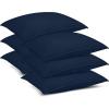 imageUtopia Bedding Bed Pillows for Sleeping European Size 1150 Grams Filled Hotel Quality Cooling Pillows for Side Back or Stomach Sleepers White Set of 8Navy