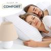 imageUtopia Bedding Bed Pillows for Sleeping European Size 1150 Grams Filled Hotel Quality Cooling Pillows for Side Back or Stomach Sleepers White Set of 8White