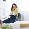 imageUtopia Bedding Bed Pillows for Sleeping European Size 1150 Grams Filled Hotel Quality Cooling Pillows for Side Back or Stomach Sleepers White Set of 8Navy
