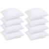imageUtopia Bedding Bed Pillows for Sleeping European Size 1150 Grams Filled Hotel Quality Cooling Pillows for Side Back or Stomach Sleepers White Set of 8White