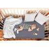 imageUtopia Bedding Cot Fitted Sheet  Bottom Sheet  Deep Pocket  Soft Microfiber  Shrinkage and Fade ResistantEasy Care 1 Fitted Sheet Only GreyGrey