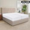 imageUtopia Bedding Cot Fitted Sheet  Bottom Sheet  Deep Pocket  Soft Microfiber  Shrinkage and Fade ResistantEasy Care 1 Fitted Sheet Only GreyWhite