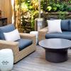 imageUtopia Bedding Outdoor Pillow Inserts 18 x 18 Inches Pack of 2 White Water Resistant Garden Throw Pillows for Patio and Porch Furniture16x16 Inch Pack of 2