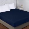 imageUtopia Bedding Premium Waterproof Mattress Protector Queen Size Viscose Made from Bamboo Mattress Cover Breathable Fitted Style with Stretchable Pockets WhiteNavy