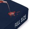 imageUtopia Bedding Premium Waterproof Mattress Protector Queen Size Viscose Made from Bamboo Mattress Cover Breathable Fitted Style with Stretchable Pockets WhiteNavy