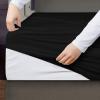 imageUtopia Bedding Premium Waterproof Mattress Protector Queen Size Viscose Made from Bamboo Mattress Cover Breathable Fitted Style with Stretchable Pockets WhiteBlack