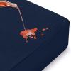 imageUtopia Bedding Premium Waterproof Mattress Protector Queen Size Viscose Made from Bamboo Mattress Cover Breathable Fitted Style with Stretchable Pockets WhiteNavy