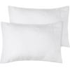 imageUtopia Bedding Queen Pillow Cases  2 Pack  Envelope Closure  Soft Brushed Microfiber Fabric  Shrinkage and Fade Resistant Pillow Covers 20 X 30 Inches Queen GreyWhite