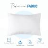 imageUtopia Bedding Queen Pillow Cases  2 Pack  Envelope Closure  Soft Brushed Microfiber Fabric  Shrinkage and Fade Resistant Pillow Covers 20 X 30 Inches Queen GreyWhite