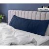 imageUtopia Bedding Queen Pillow Cases  2 Pack  Envelope Closure  Soft Brushed Microfiber Fabric  Shrinkage and Fade Resistant Pillow Covers 20 X 30 Inches Queen GreyNavy